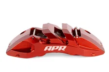 370x34mm 6-Piston Big Brake Kit - Front - Red - (MQBEVO 355mm) image 6