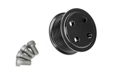 Supercharger Drive and Crank Pulley with Belt - Bolt on - 3.0 TFSI for Audi image 2