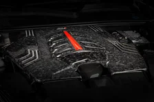 Engine Cover - 2.9T/3.0T/4.0T (4M) SUV - Forged Carbon Fiber image 10