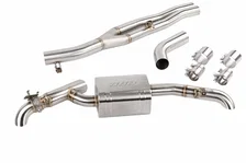 Rear Catback Exhaust System - SQ5 (B9) for Audi image 1
