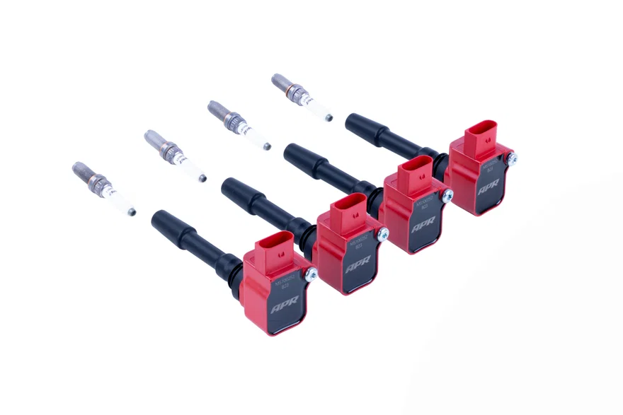 Ignition Coil & Spark Plug Kit (2.0T/2.5T 9A2 4-cylinder engines) for Porsche
