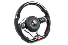 Steering Wheel - Carbon Fiber & Perforated Leather for Volkswagen image 1