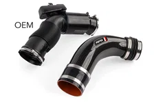 Carbon Fiber Intake - B8 3.0T Throttle Inlet Pipe for Audi image 8