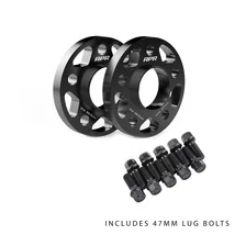 Wheel Spacer Kit With Lug Bolts - 20mm Thick - 66.5mm CB - 47mm Bolts image 1
