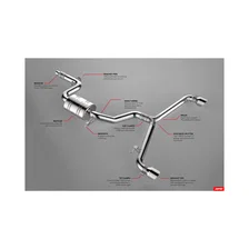Catback Exhaust System - GTI (MK6) image 20