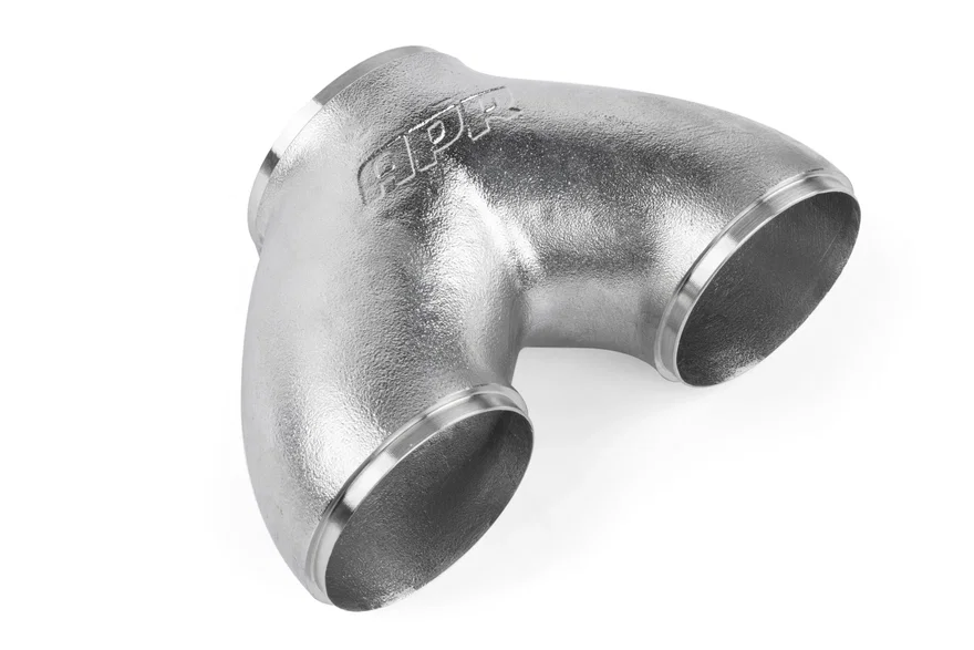 Cast Stainless Steel Y Splitter - 70mm (2.75") to Dual 63.5mm (2.5")