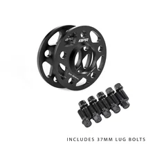 Wheel Spacer Kit With Lug Bolts - 10mm Thick - 66.5mm CB - 37mm Bolts image 1