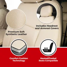 Covercraft Leatherette PrecisionFit Front Row Seat Covers for Toyota Solara image 3