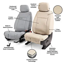 Covercraft Leatherette PrecisionFit Front Row Seat Covers for Toyota Solara image 2
