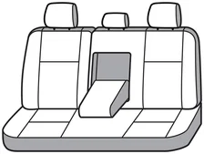 Covercraft Endura PrecisionFit Second Row Seat Covers image 6