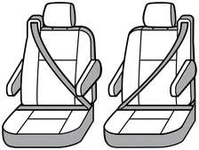 Covercraft Carhartt Super Dux Precision Fit Second Row Seat Covers image 10