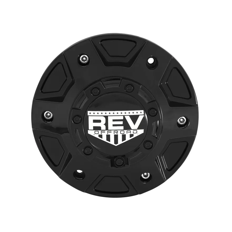 895 Cap Gloss Black - 6-Lug