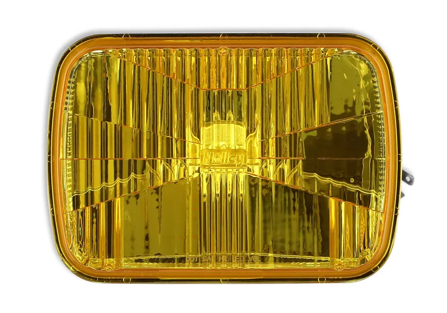 Holley RetroBright LED Forward Facing Light - Yellow Lens