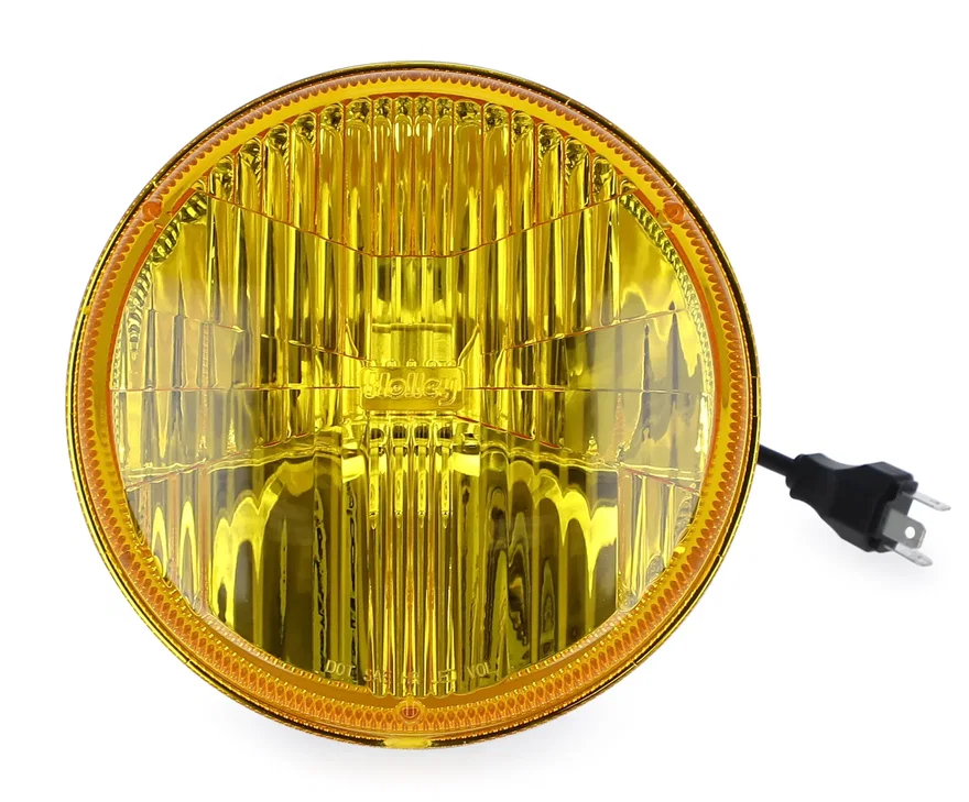 Holley RetroBright LED Forward Facing Light - Yellow Lens