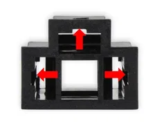 unterminated female electrical connector - 3 pin image 7