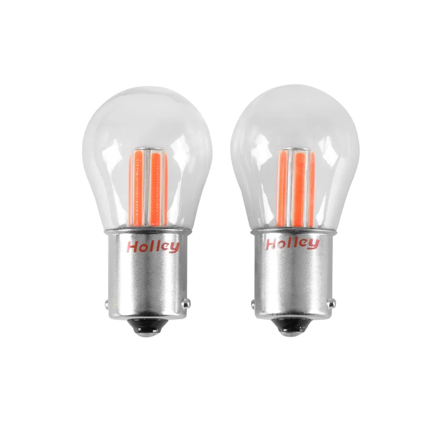 Holley RetroBright LED Bulbs - 1156 - Red