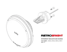 Holley RetroBright LED Forward Facing Light - Classic White (3000K) image 11