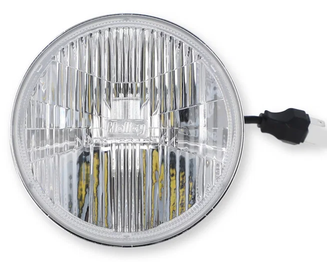 Holley RetroBright LED Forward Light - Classic White (3000K) HIGH-BEAM ONLY