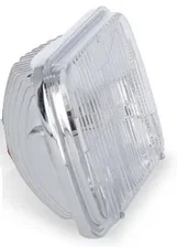 Holley RetroBright LED F-Light - Clear Lens Housing Only, Sold Individually image 2