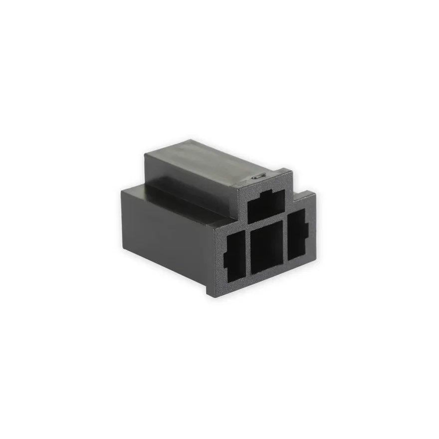 unterminated female electrical connector - 3 pin