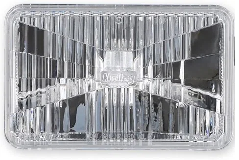 Holley RetroBright LED F-Light - Clear Lens Housing Only, Sold Individually