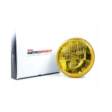 Holley RetroBright LED Forward Light -Yellow Lens Housing Only,Sold Individually image 1