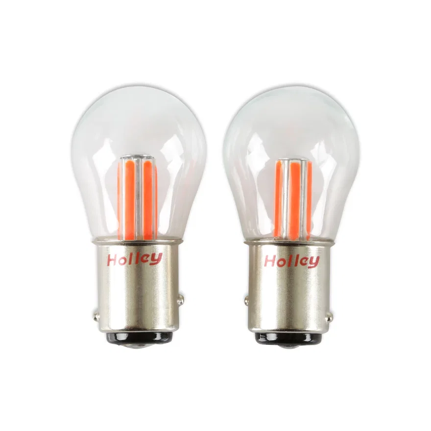 Holley RetroBright LED Bulbs - 1157 - Red