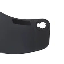 Outlaw Bandit Helmet Optional Shield - Dark Smoke - XS/S image 3