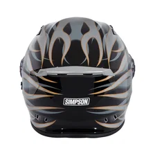 Mod Bandit Helmet - Wildfire Silver - Extra Large image 5
