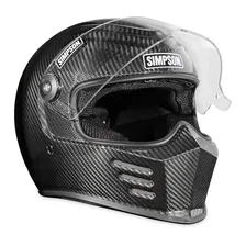 Outlaw Bandit 3.0 Helmet - Carbon Fiber - Small image 4