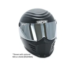 Outlaw Bandit Helmet - Flat Black image 2