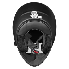 Outlaw Bandit 3.0 Helmet - Flat Black - Medium image 7