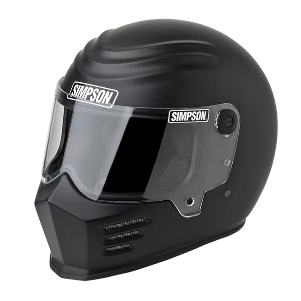 Outlaw Bandit Helmet - Flat Black