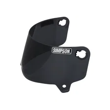 Outlaw Bandit Helmet Optional Shield - Dark Smoke - XS/S image 6