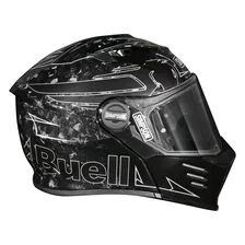 Buell Motorcycles Mod Bandit Helmet - Forged Carbon Fiber - Double Extra Large image 2