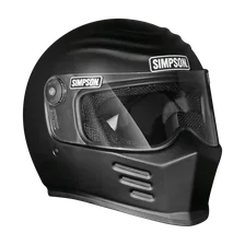 Outlaw Bandit 3.0 Helmet - Flat Black - Medium image 4
