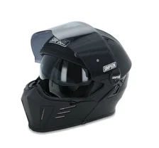 Mod Bandit Helmet - Flat Black - Double Extra Large image 2