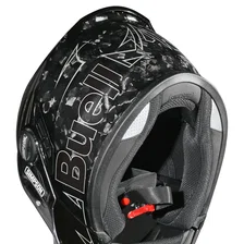 Buell Motorcycles Mod Bandit Helmet - Forged Carbon Fiber - Double Extra Large image 4