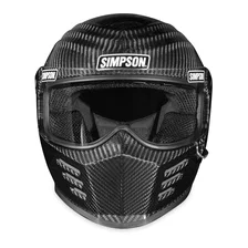 Outlaw Bandit 3.0 Helmet - Carbon Fiber - Small image 2