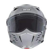 Mod Bandit Helmet - Wildfire Silver - Extra Large image 2