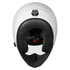 Outlaw Bandit 3.0 Helmet - White - Medium image 7