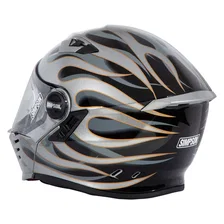 Mod Bandit Helmet - Wildfire Silver - Extra Large image 4