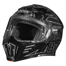Buell Motorcycles Mod Bandit Helmet - Forged Carbon Fiber - Double Extra Large image 1