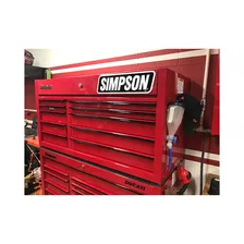 Racing Embossed Aluminum Simpson Sign image 2