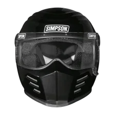 Outlaw Bandit 3.0 Helmet - Black - Medium image 3