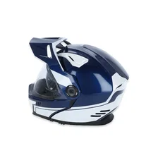 Journey Bandit Helmet - Blue/White - Medium image 7