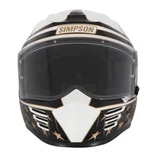 Speed Bandit Helmet - Americana Gold - Medium image 2