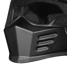 Outlaw Bandit 3.0 Helmet - Flat Black - Medium image 9